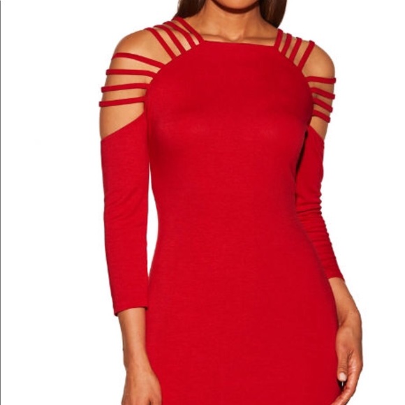 Red Boston proper dress size 4 - Picture 1 of 4